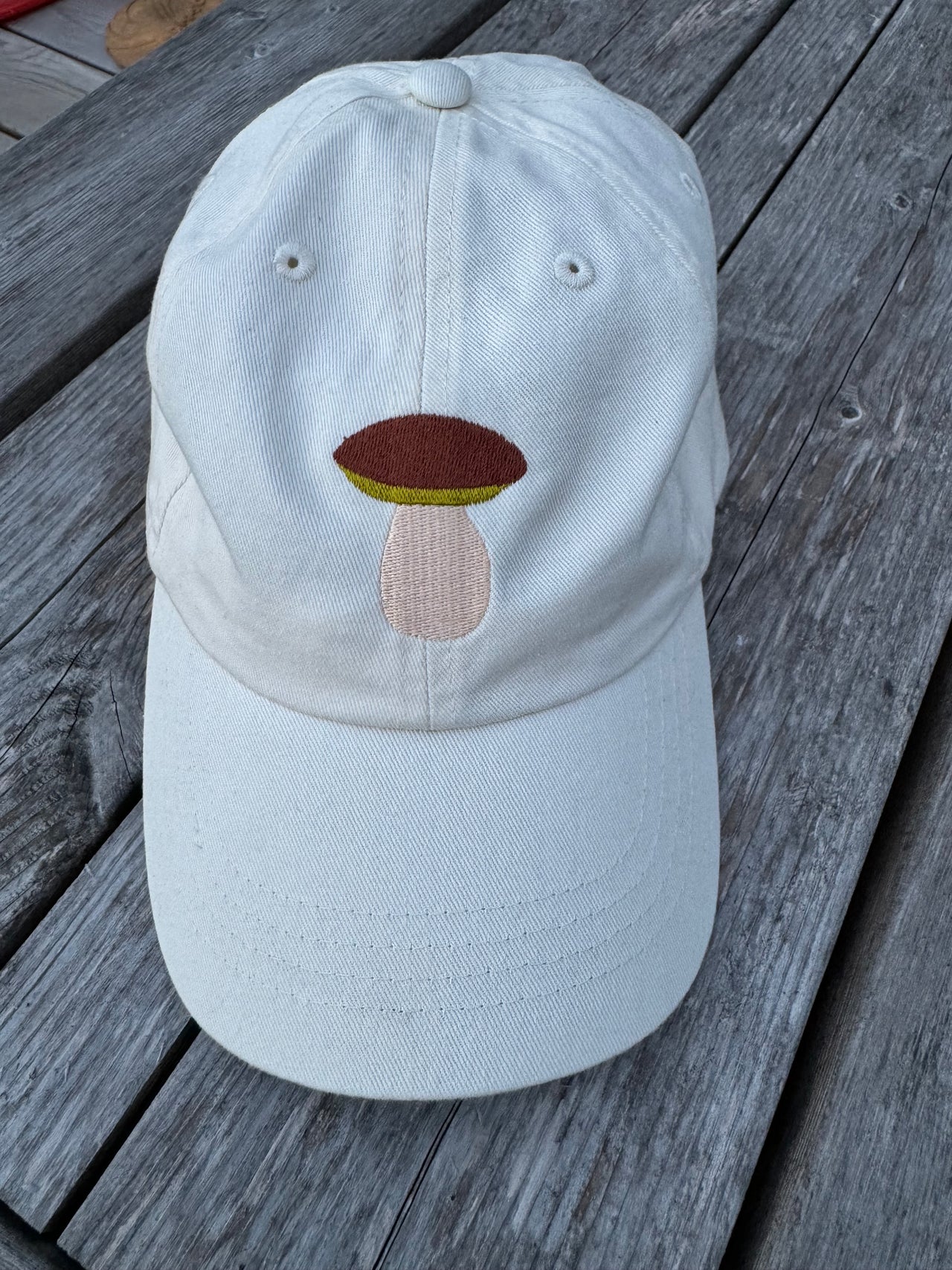 Soppcaps Steinsopp Dad Cap Kalk