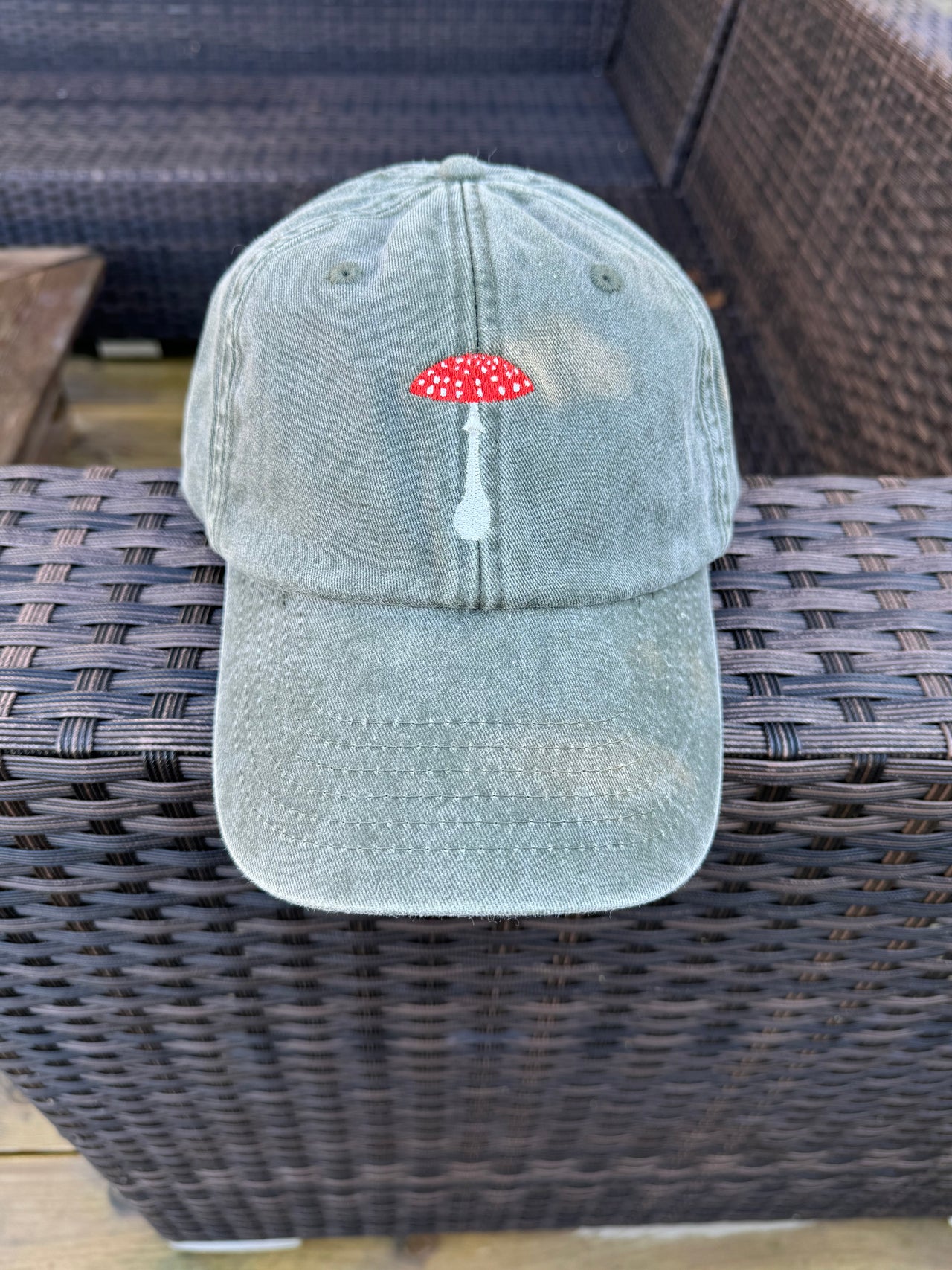 Soppcaps Fluesopp Vintage Green