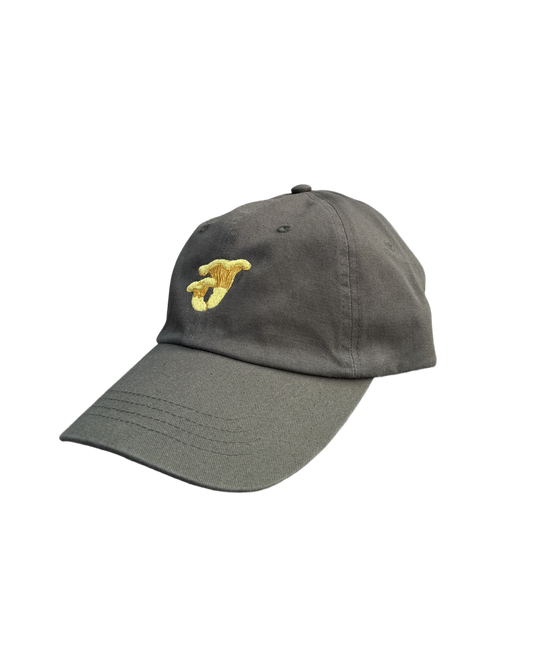 Soppcaps Kantarell Dad Cap Olivengrønn